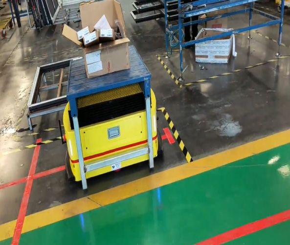 雙向舉升式AGV應(yīng)用