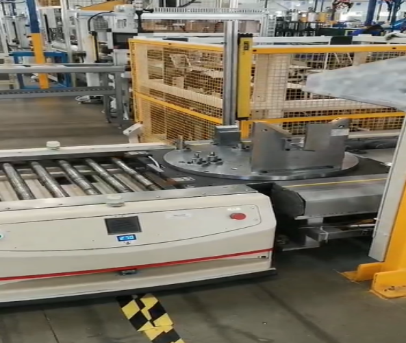 磁條導航雙向滾筒型AGV