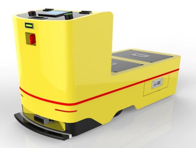 單驅動單向尾端牽引式AGV（800DX-001）