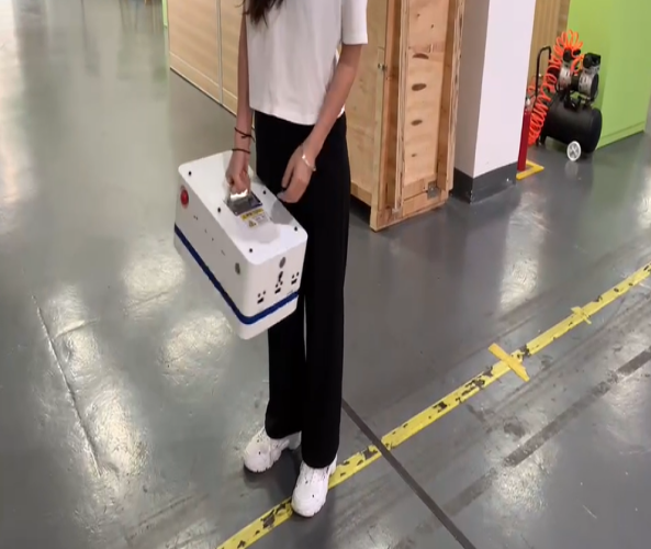 小型雙向背負式AGV