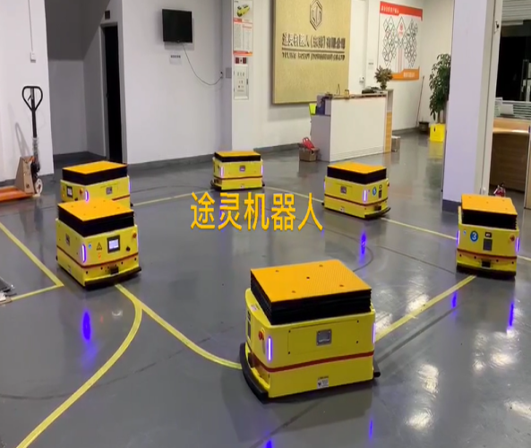 磁條導航舉升背負式AGV