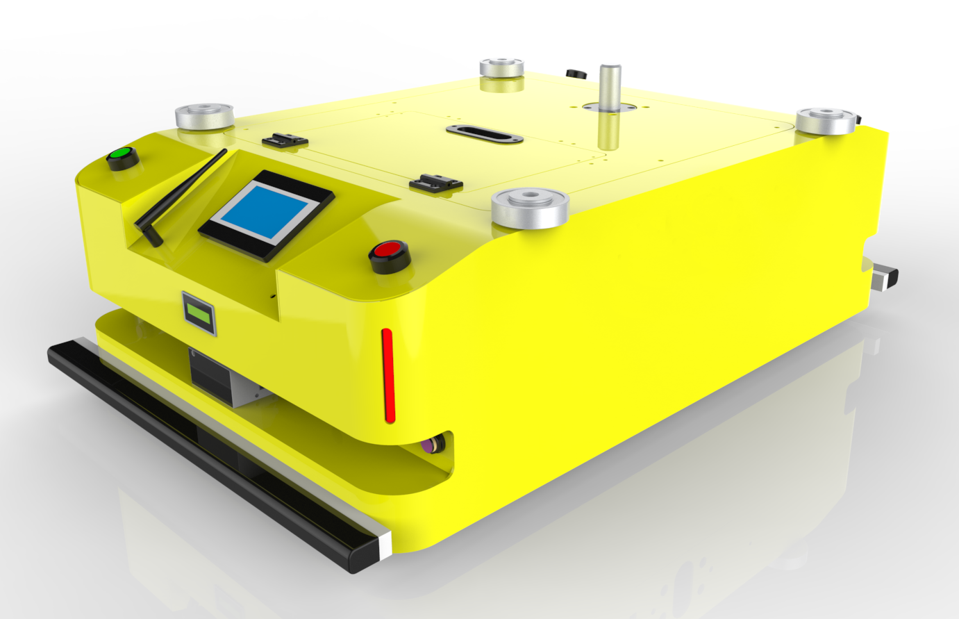 單驅(qū)動(dòng)雙向背負(fù)式AGV（300SX-001）